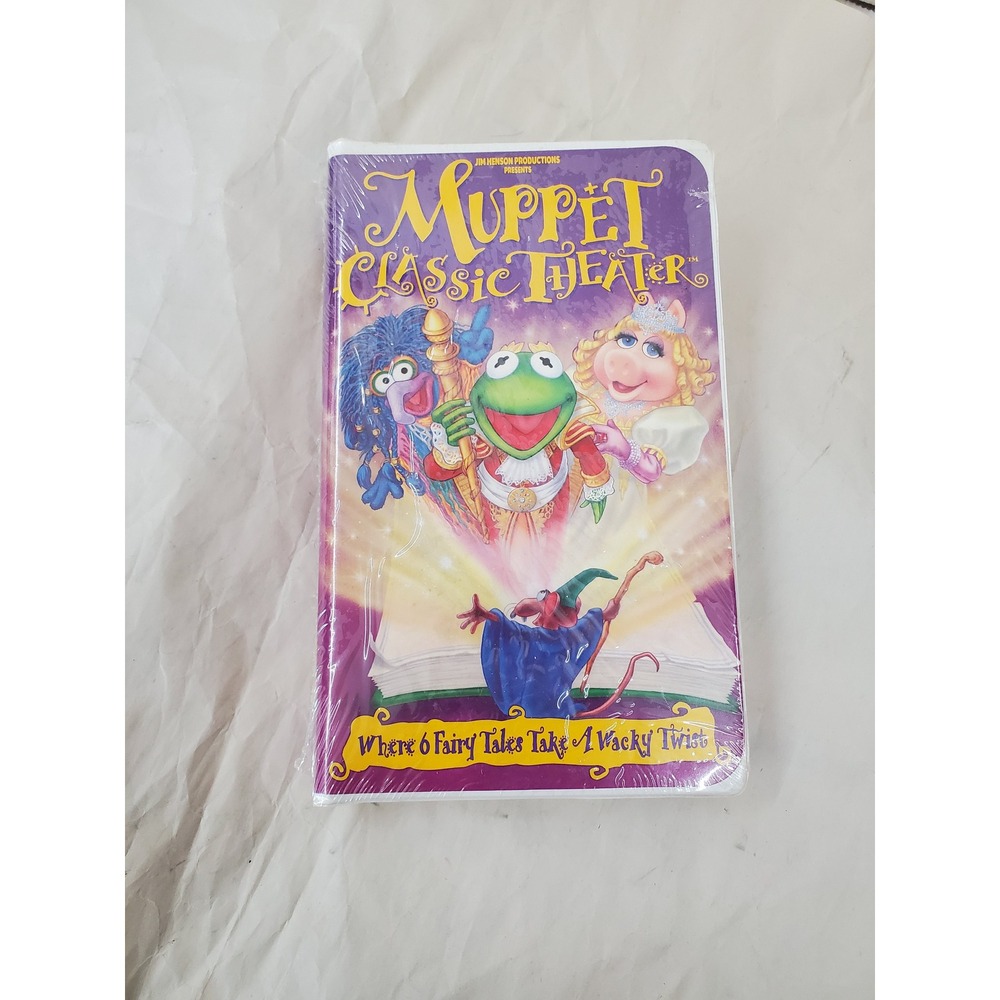 Muppet Classic Theater VHS Jim Henson Video Factory Sealed Clamshell 1994‎ NEW